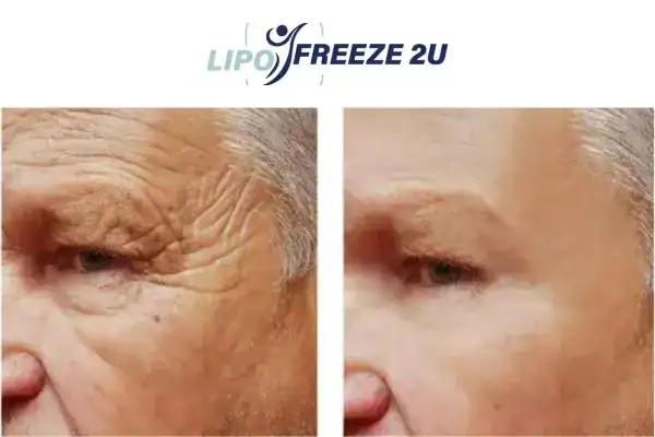 Mens before and after Morpheus 8 Leicester results.