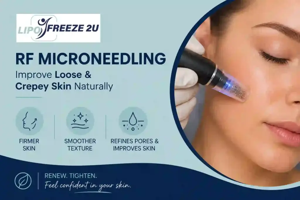 Can RF Microneedling Help Improve Loose and Crepey Skin Leicester?